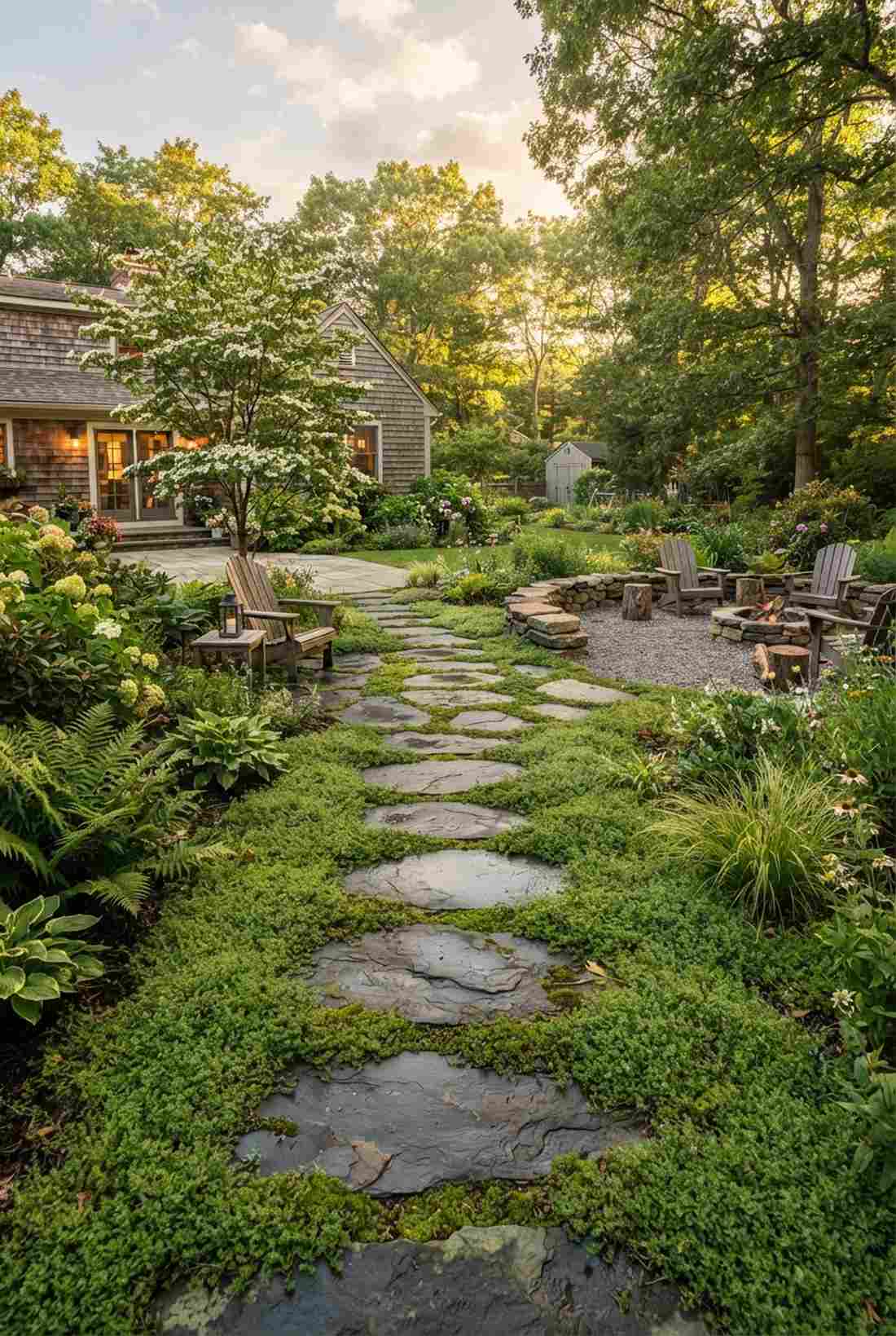 flagstone steppers