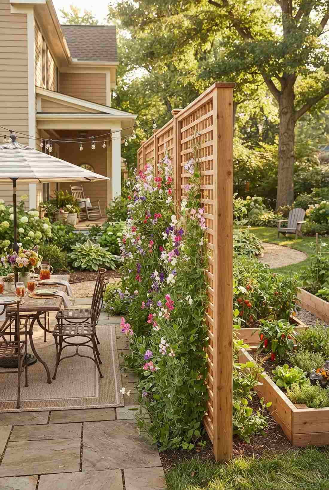lattice panel dividers