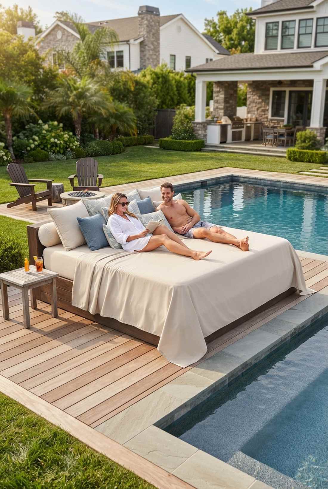 waterfall edge daybeds