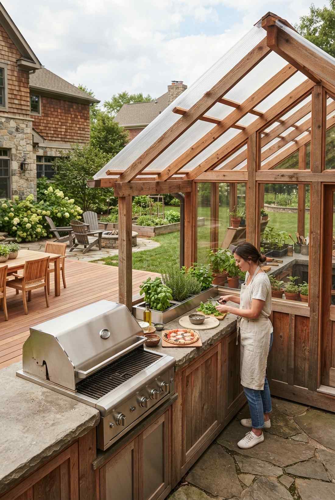 greenhouse kitchen hybrid