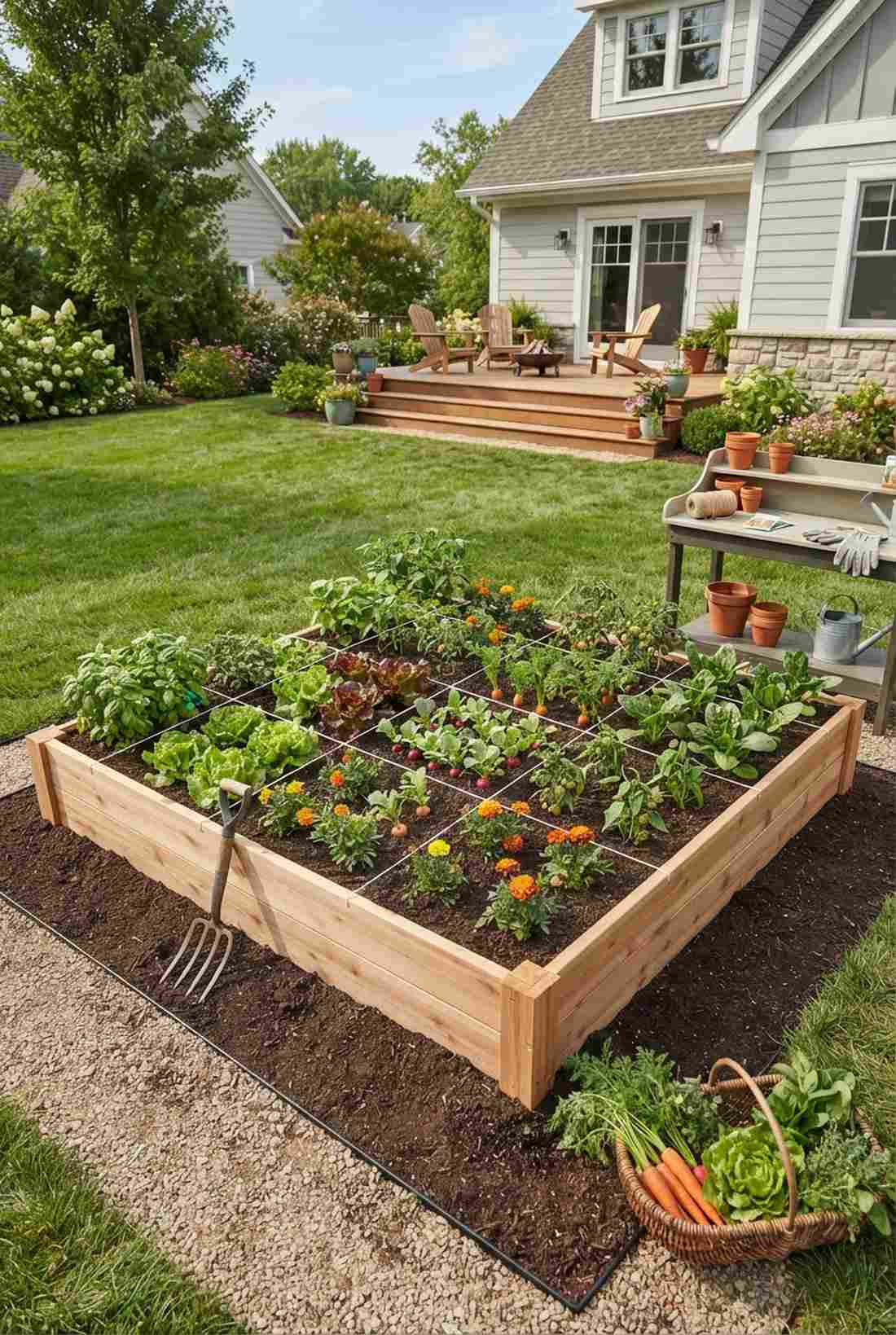 intensive square foot gardening