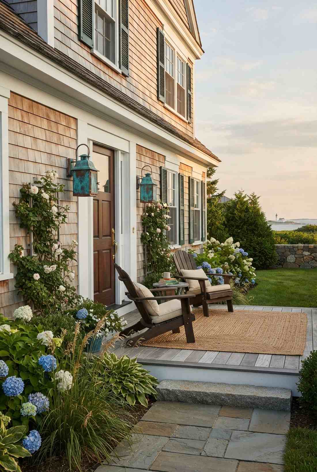 living finish copper lights
