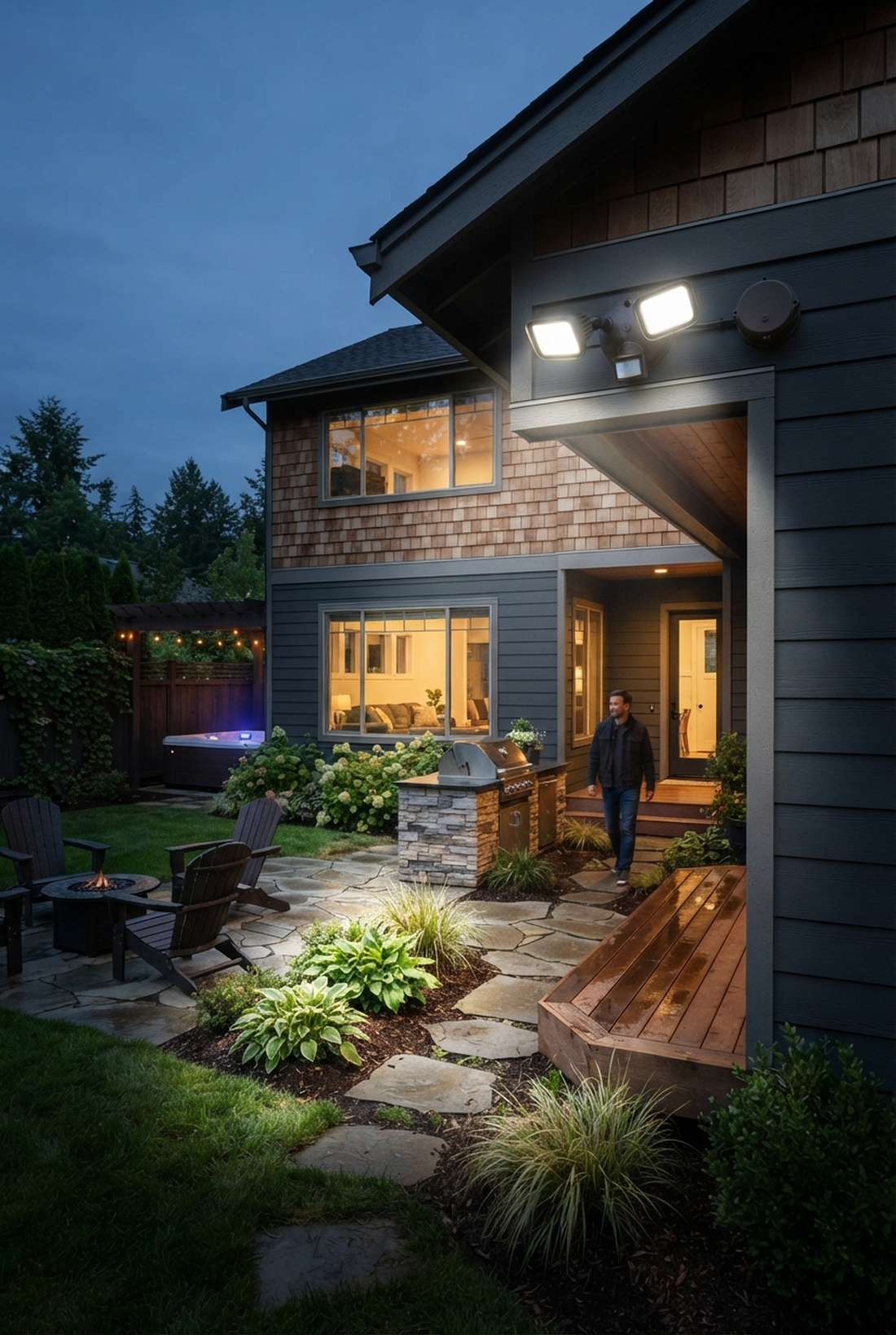 motion sensor flood lights