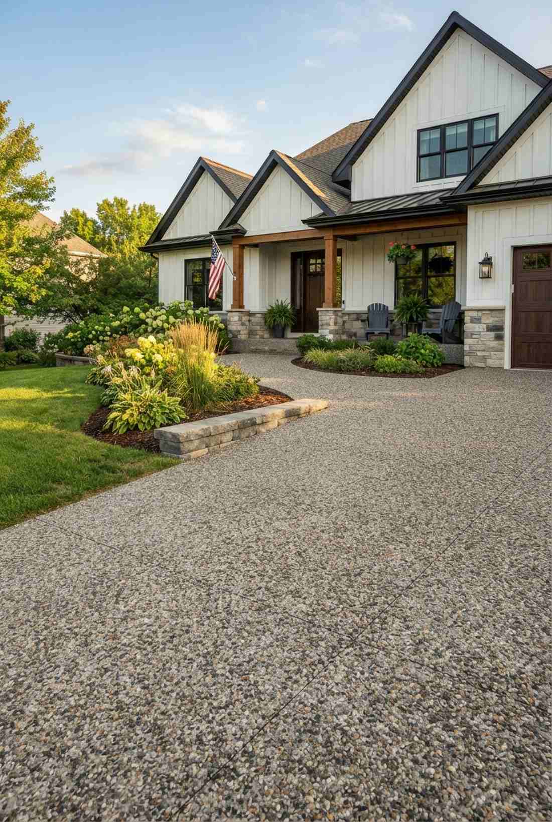 non slip aggregate finish