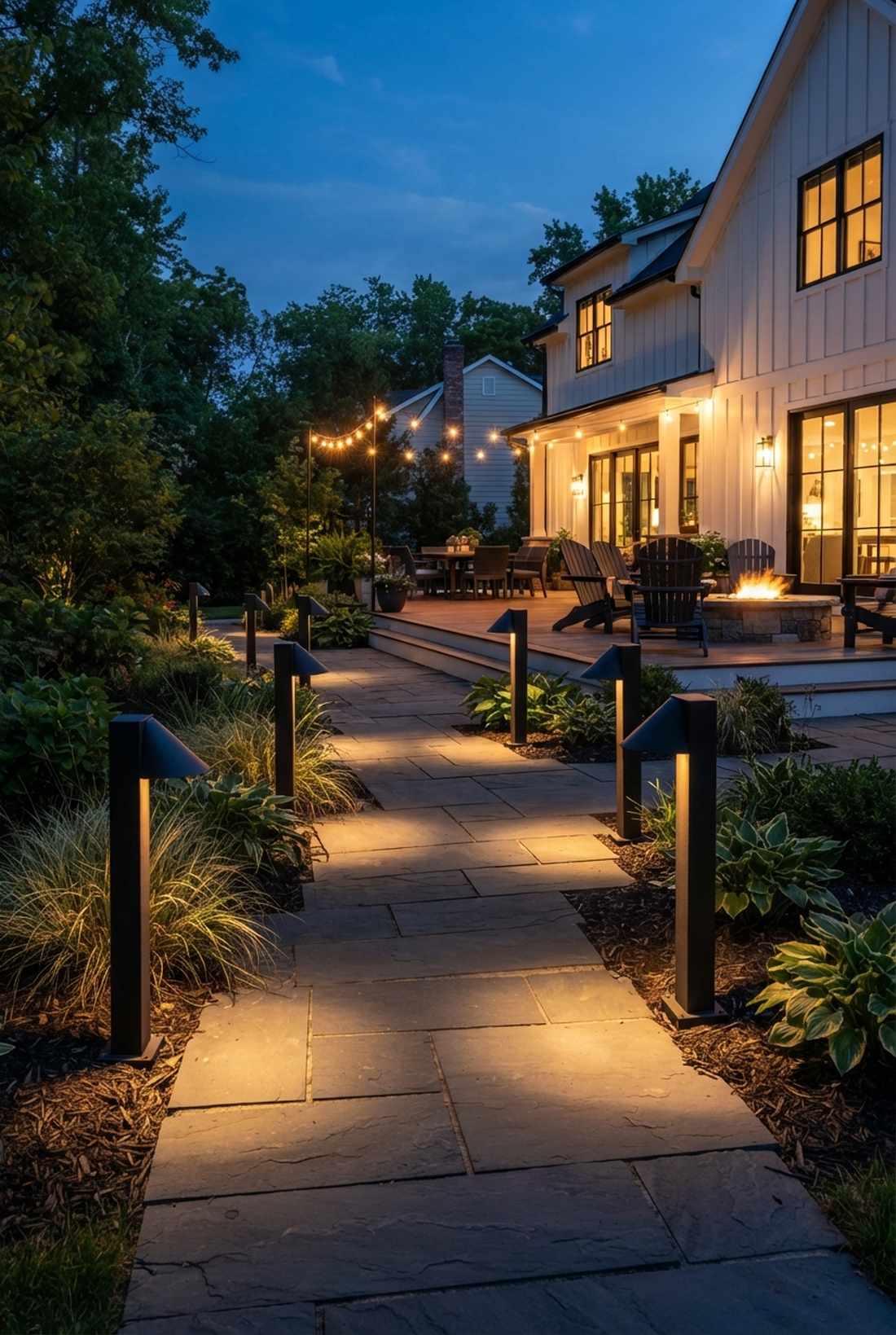 pathway bollard lighting
