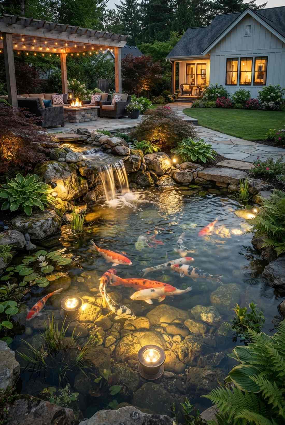 submersible pond lights