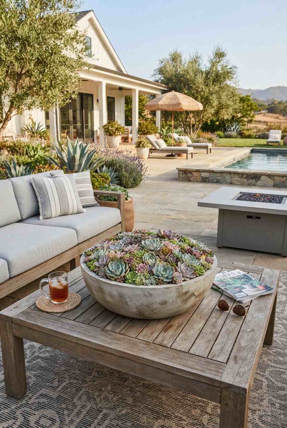 succulent tapestry bowls