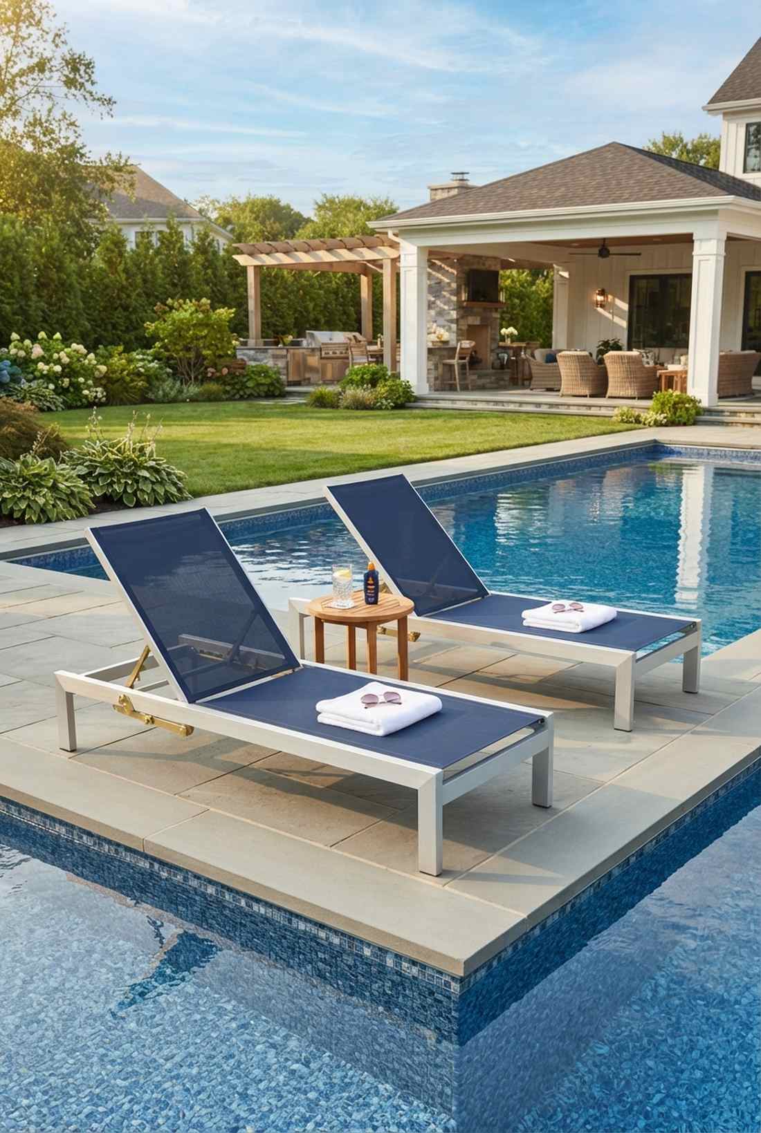 multi position chaise lounges