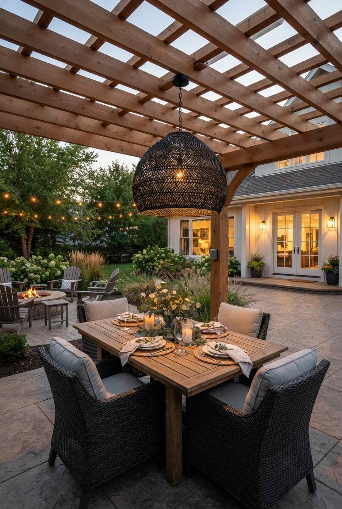 pendant light focal point