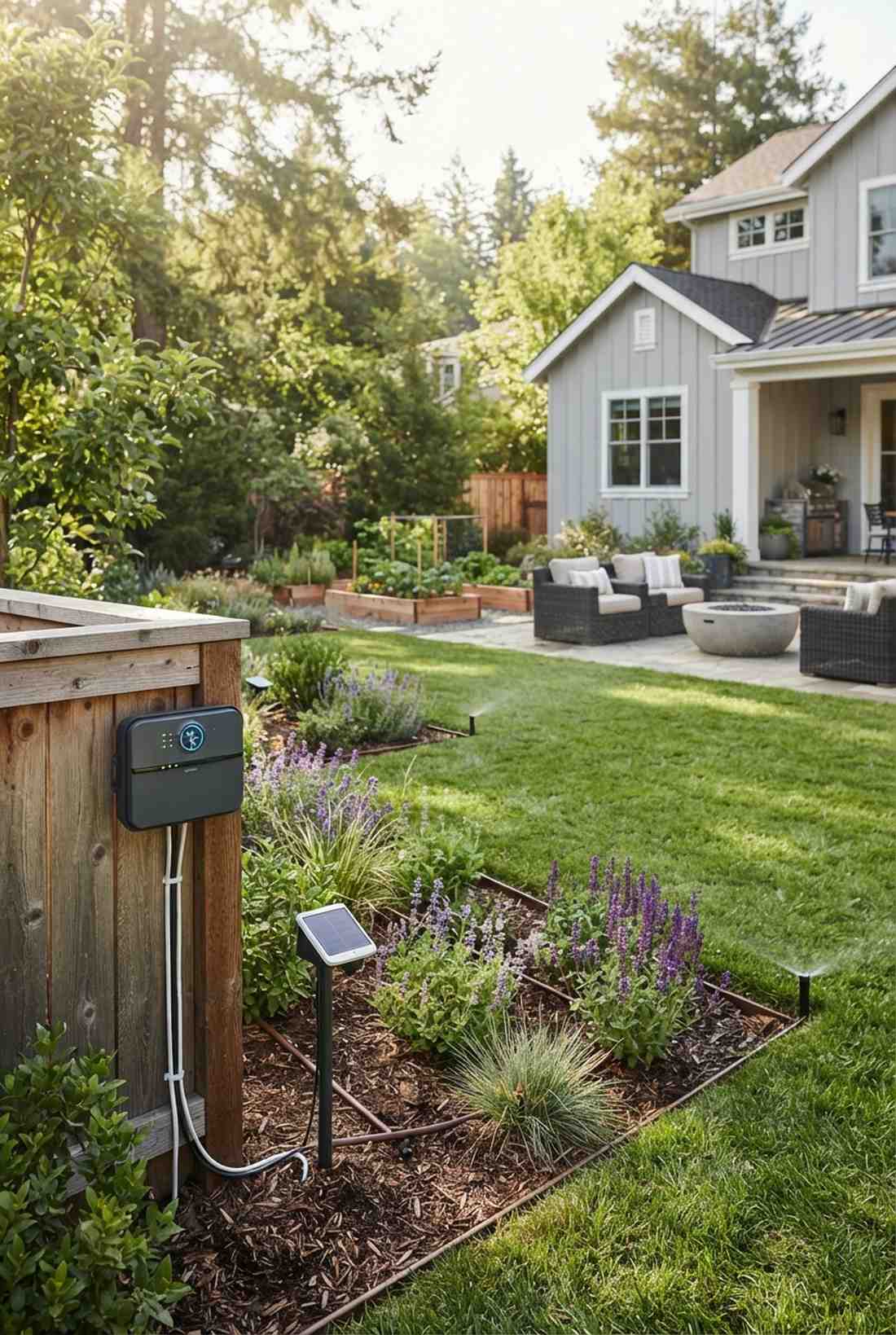 smart irrigation with weather sensors