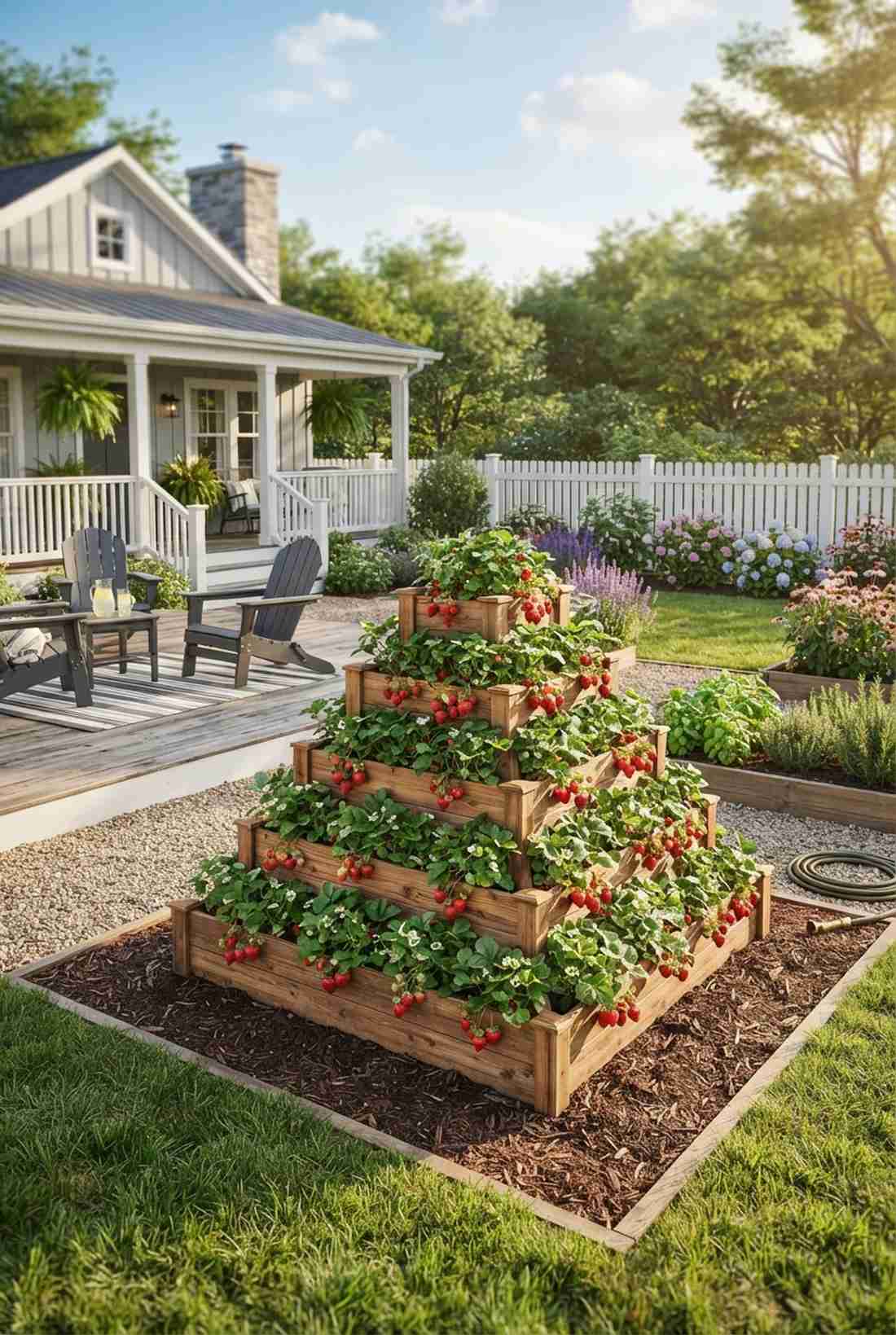 strawberry pyramid