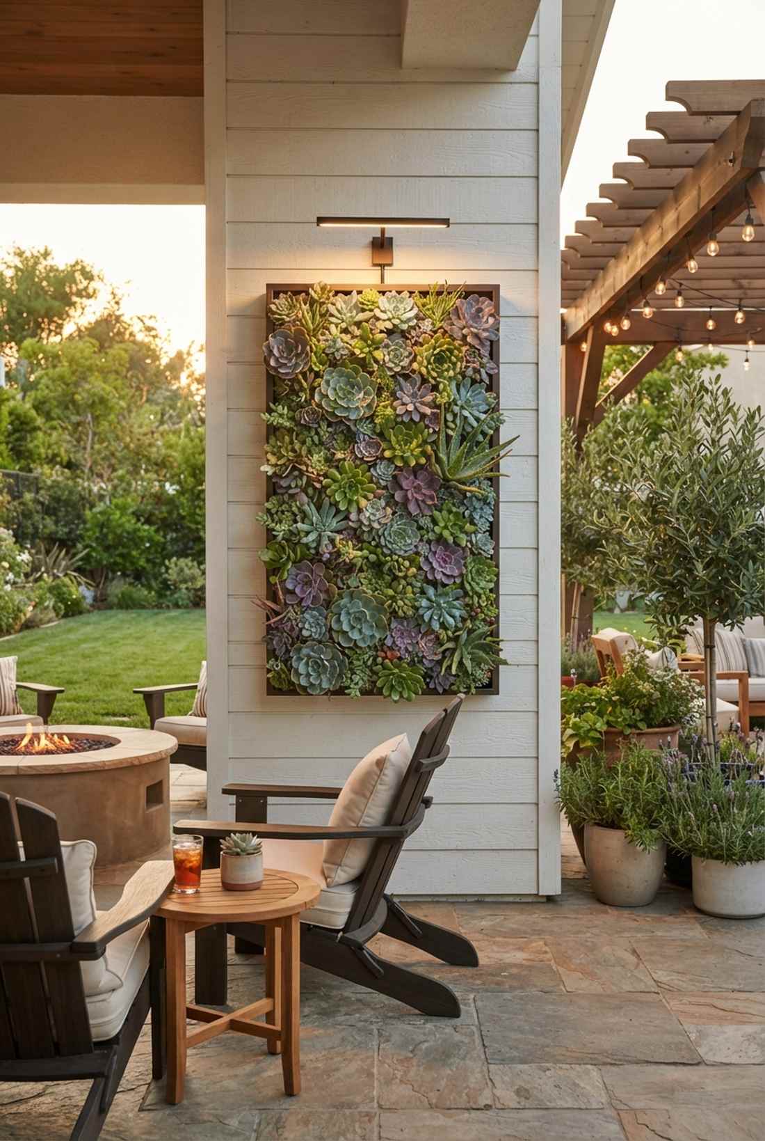 succulent wall grazing
