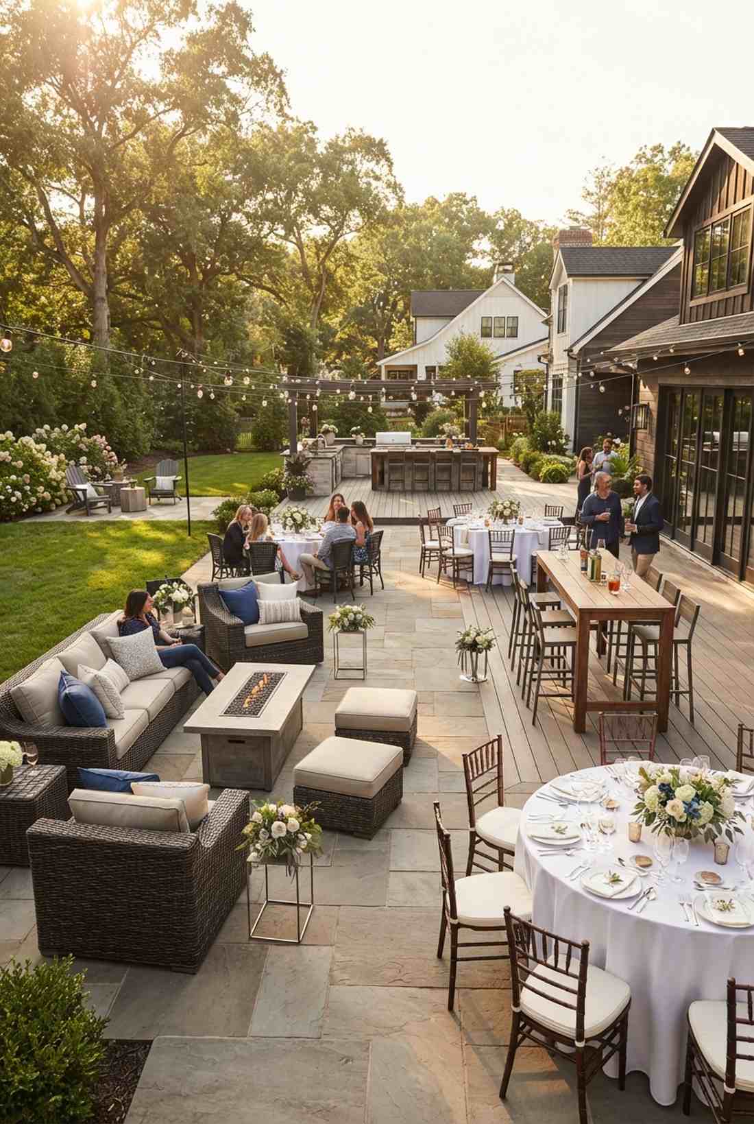 mixed lounge and dining zones