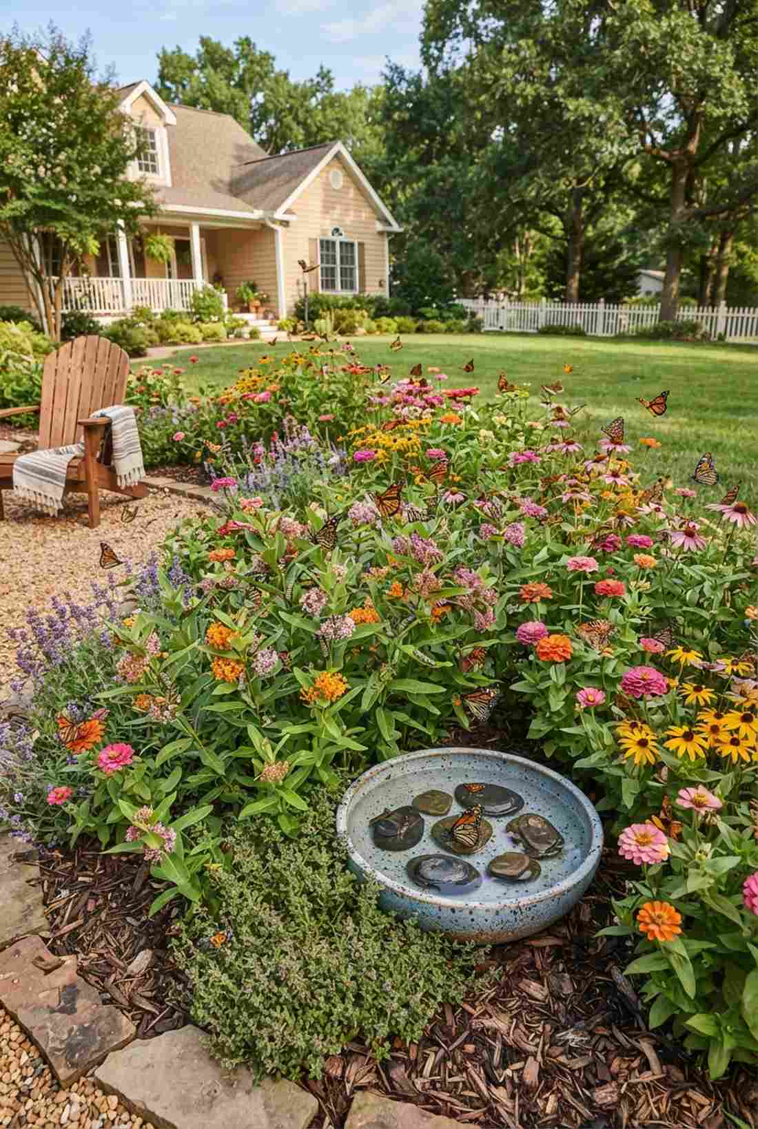 butterfly garden host plants
