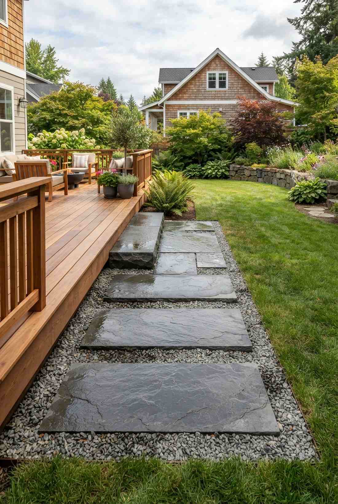 deck grade transition