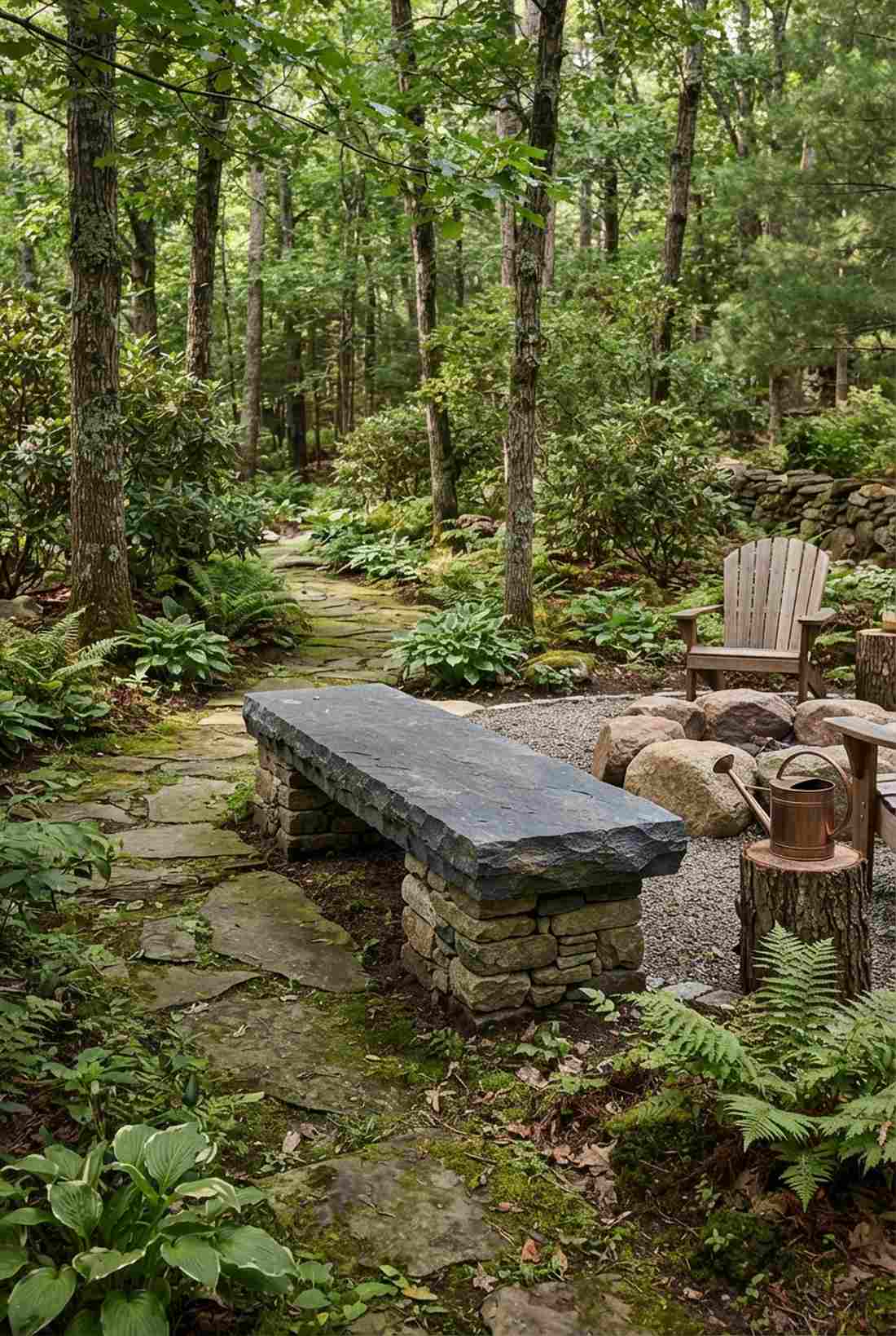natural stone slab seating surfaces