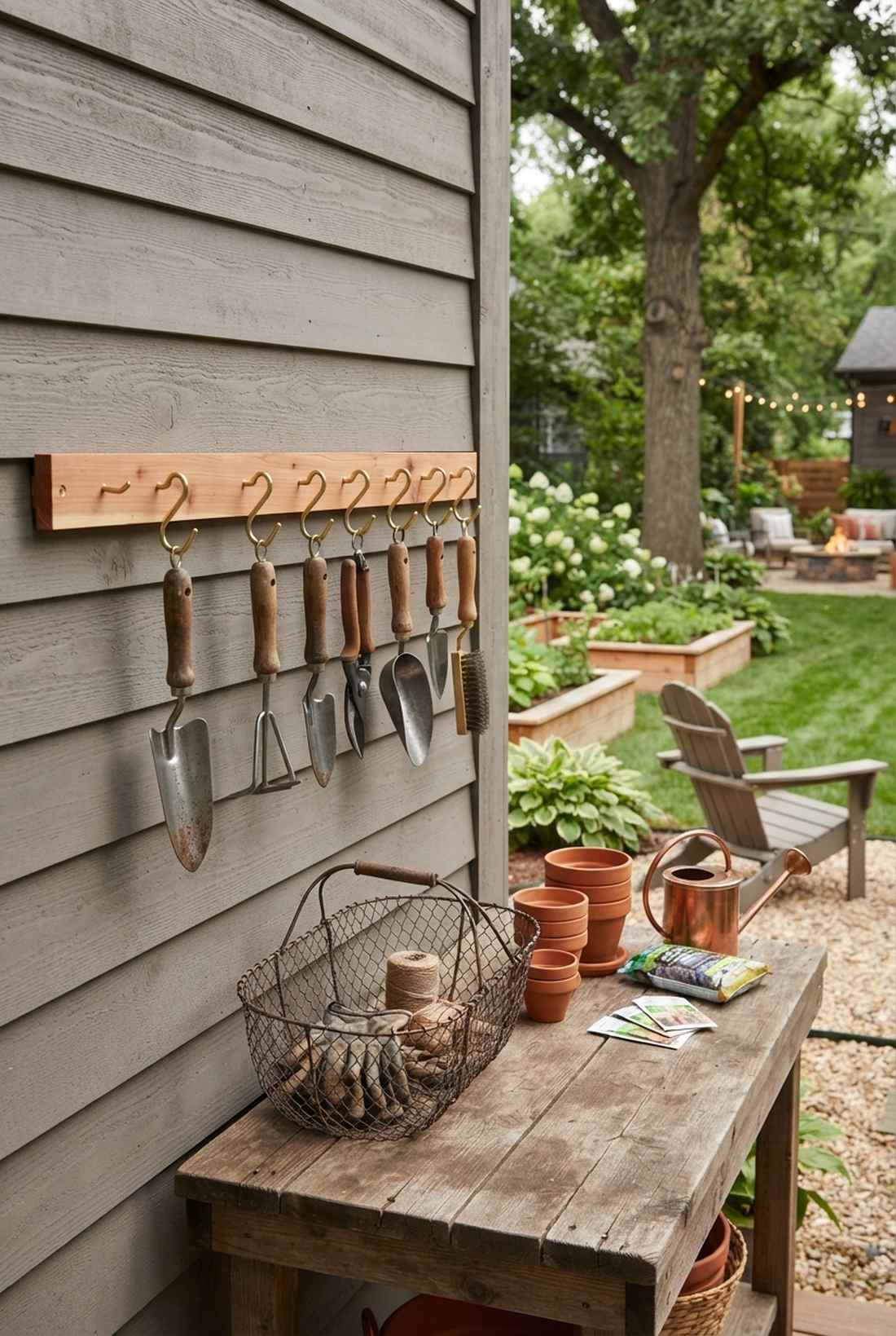 tool hook rail