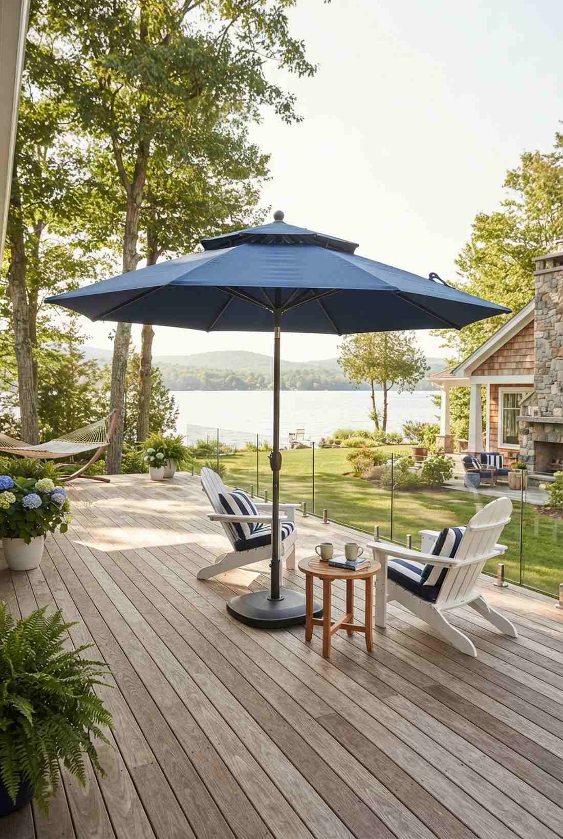rib wind vented market umbrella
