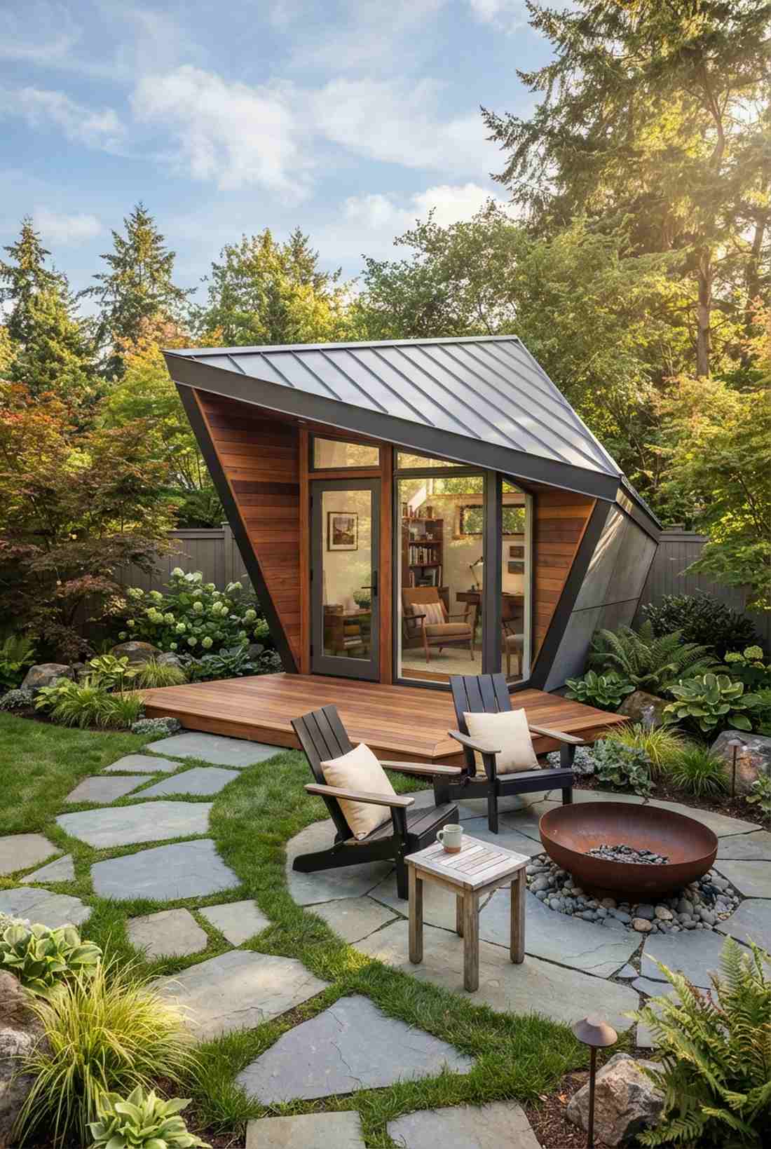 angular geometric pod design
