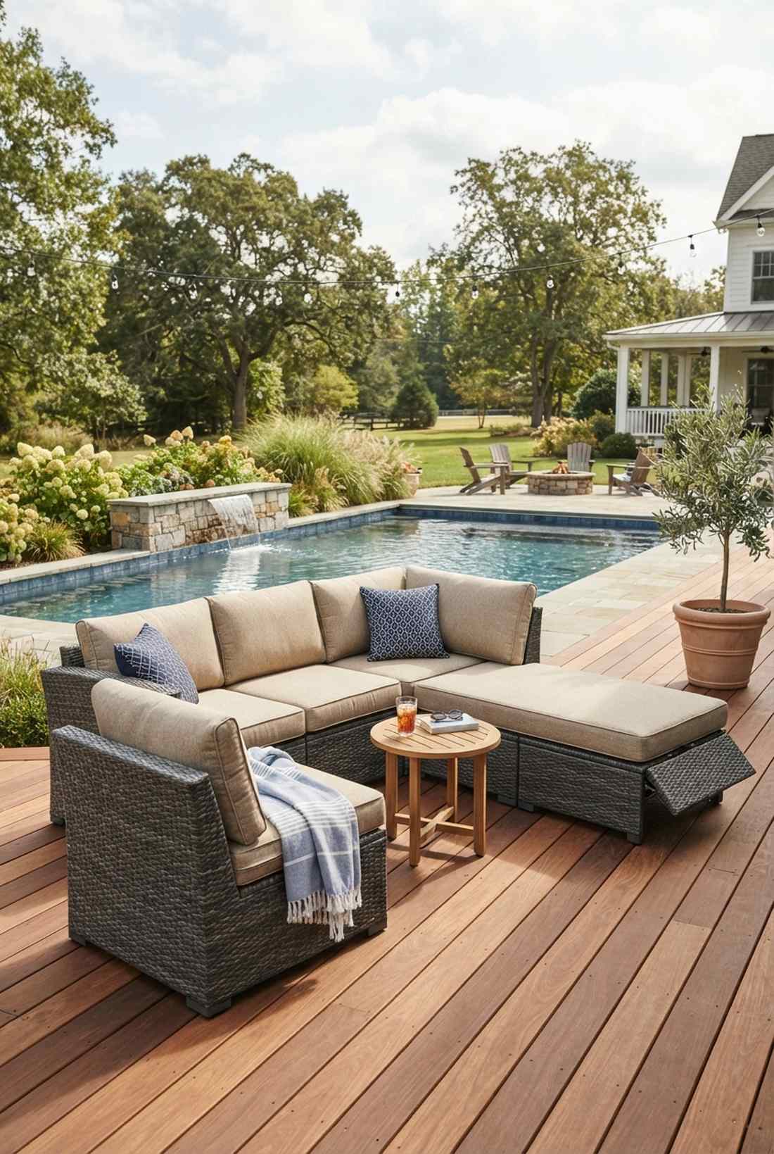 four piece chaise sectional