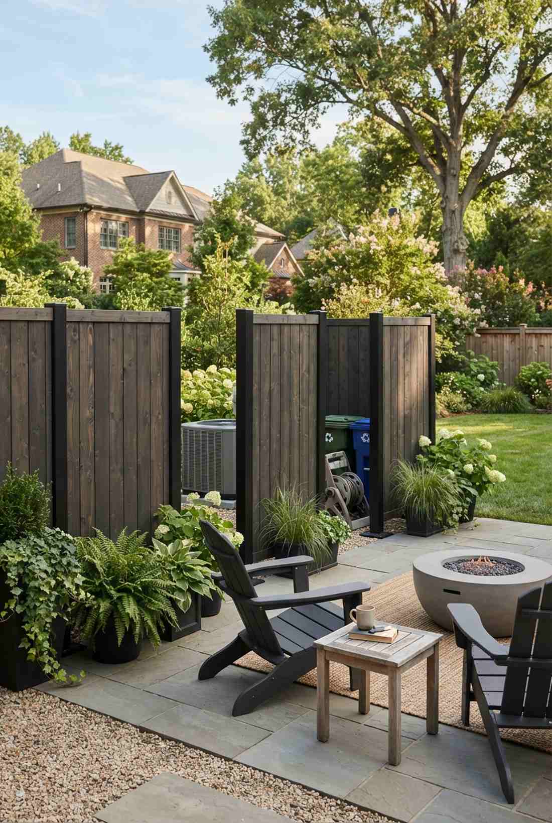 freestanding panel screens