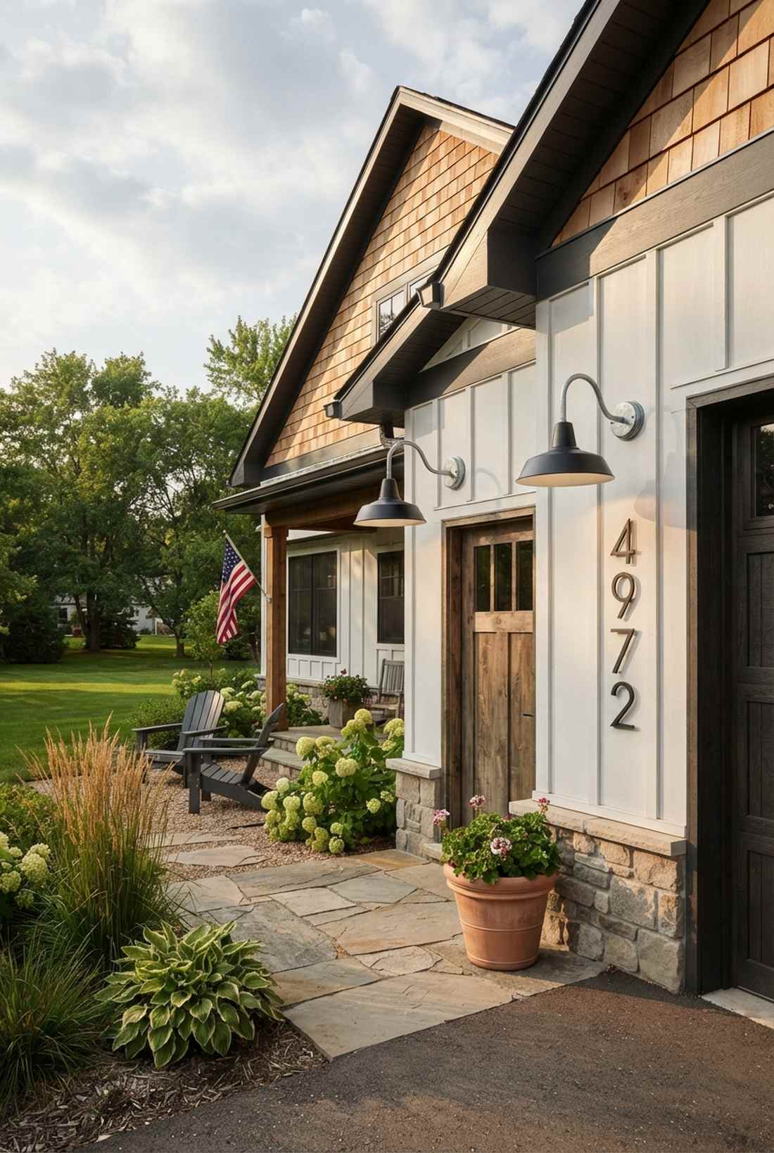 gooseneck barn sconces