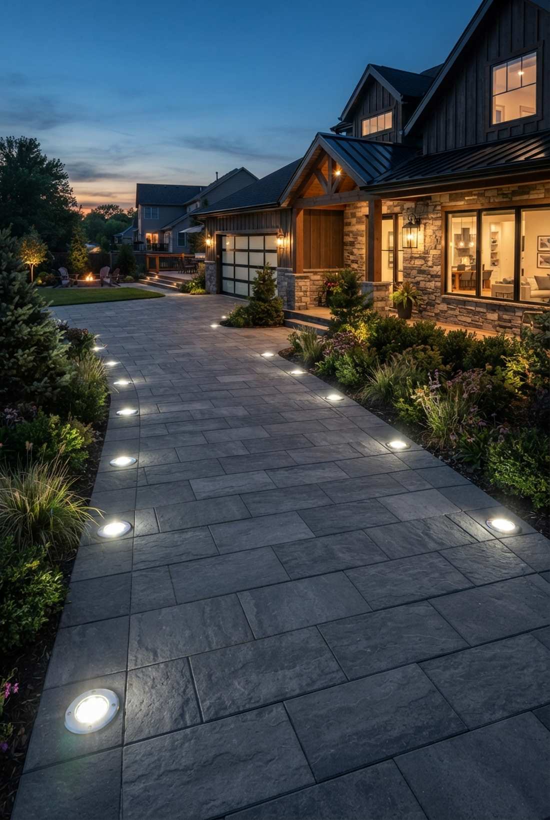 ground recessed paver lights