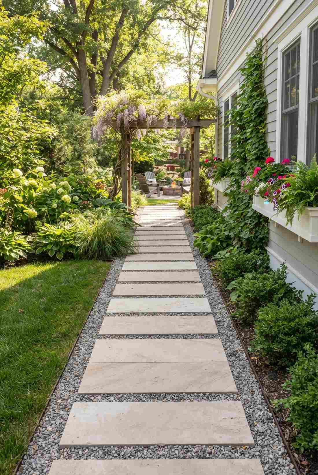 linear limestone planks