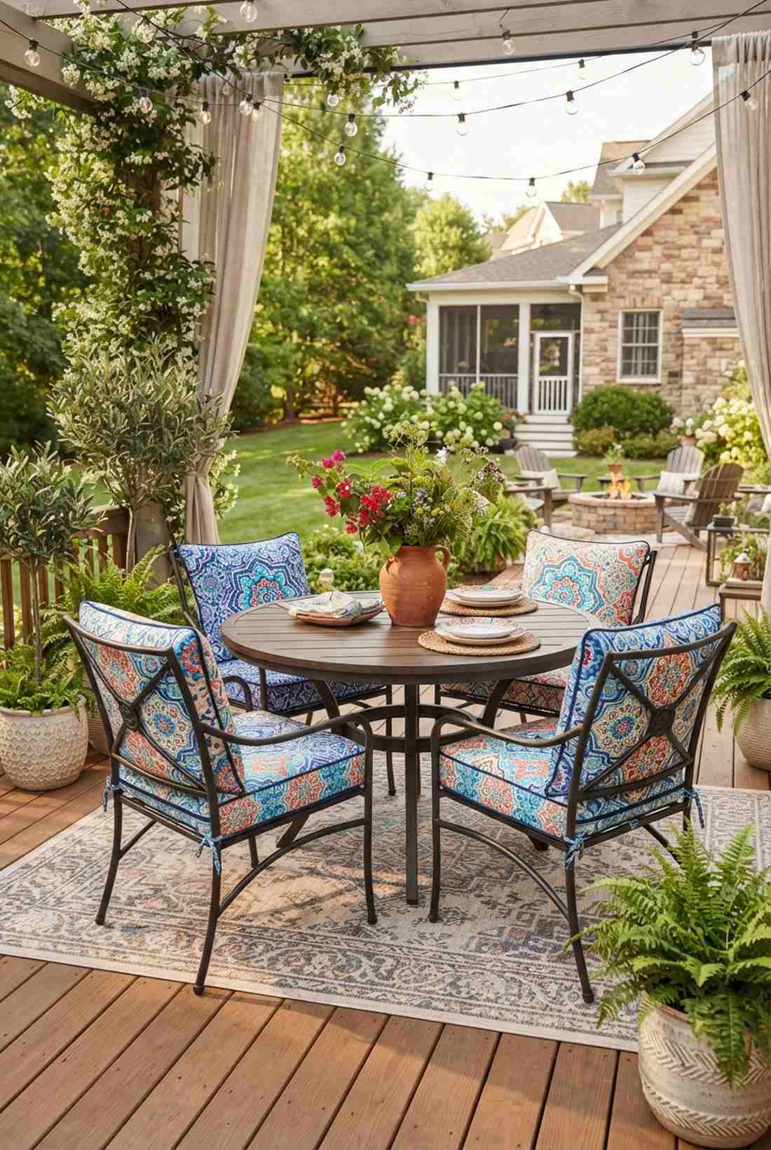 moroccan tile inspired prints