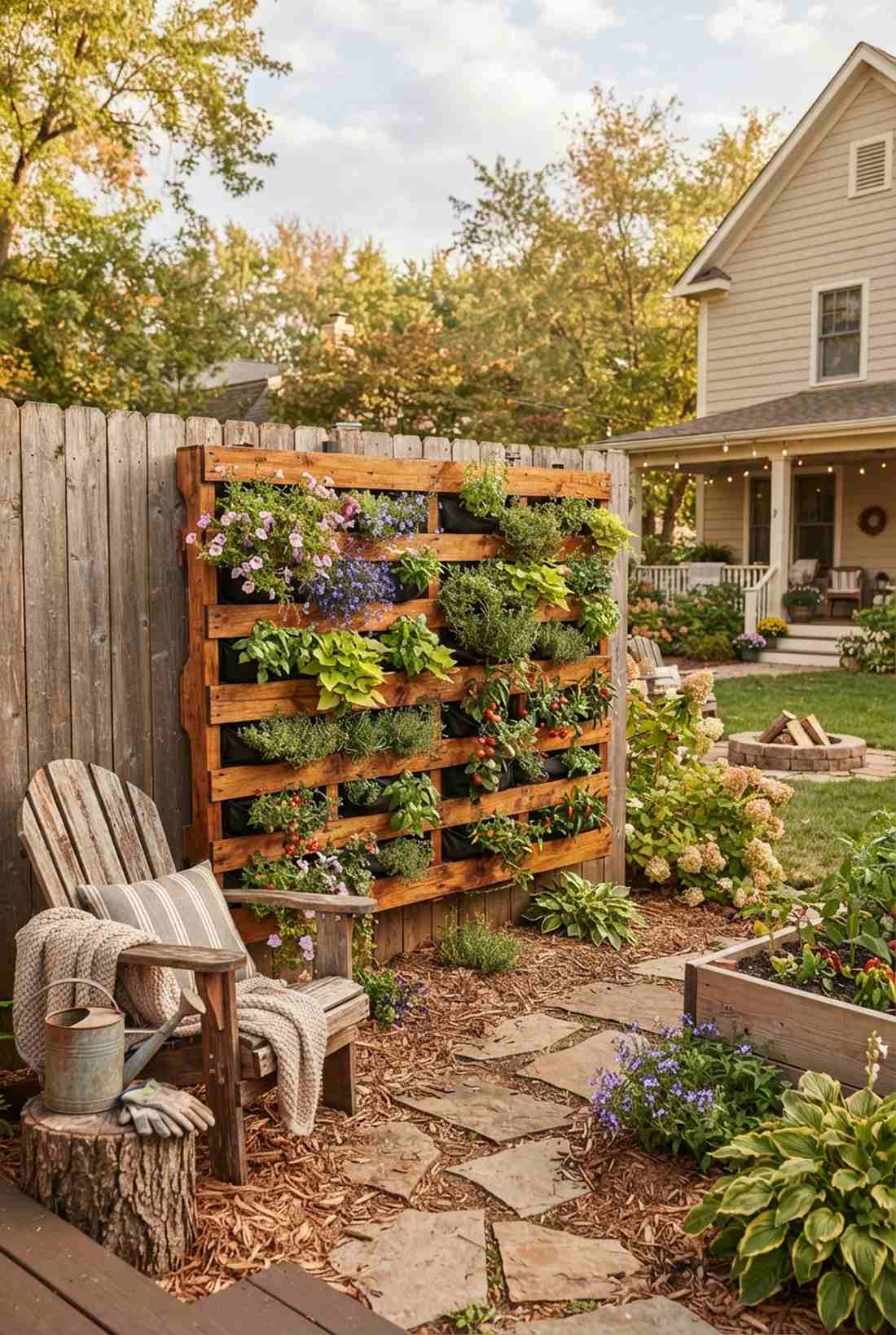 pallet wall gardens
