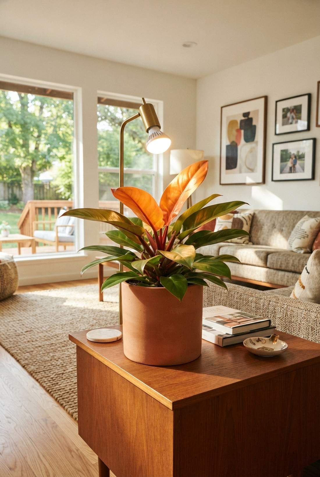 philodendron prince of orange
