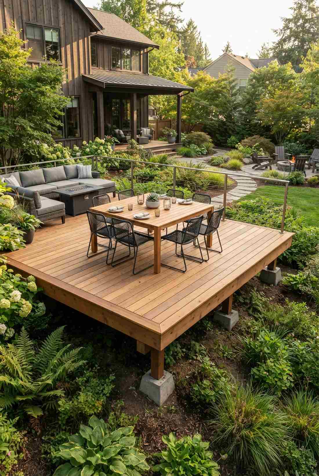 raised deck platform