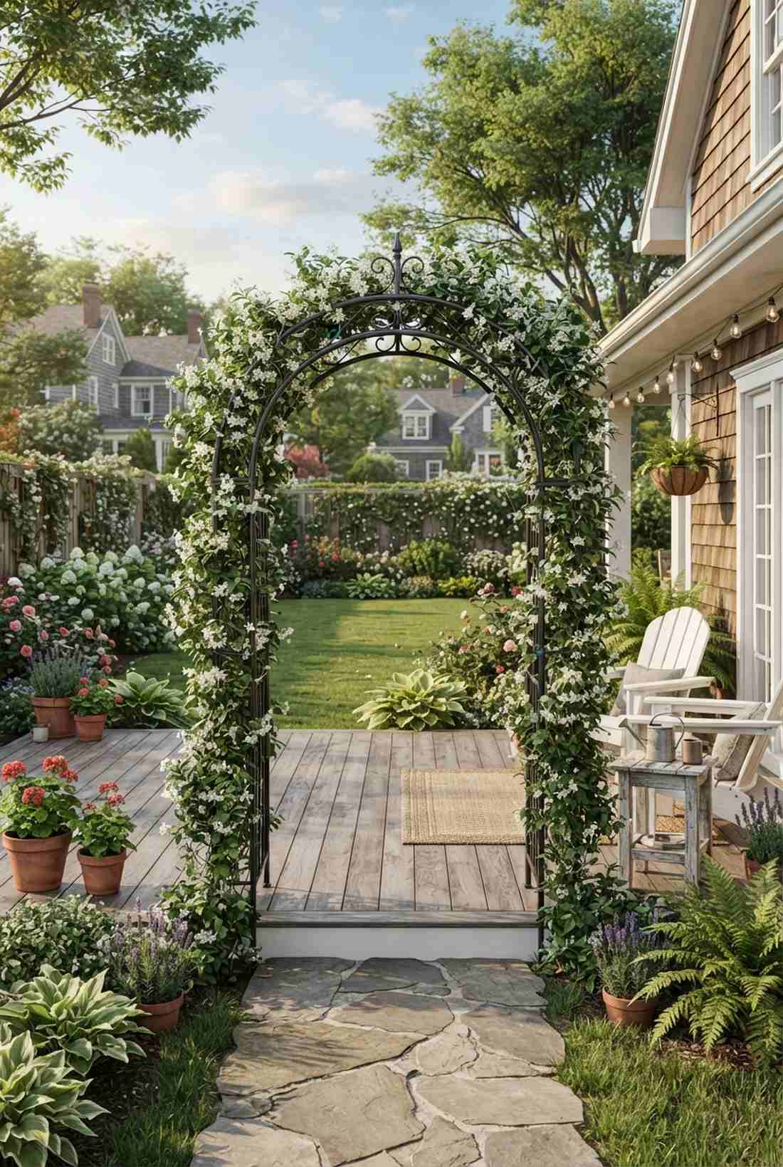 trellis arches for climbing plants