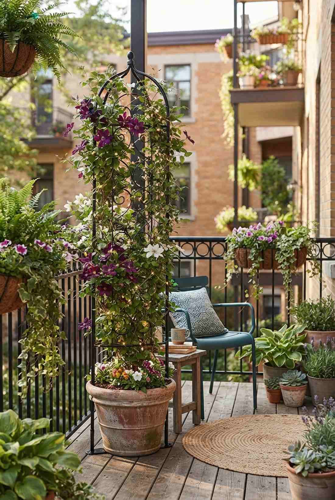 trellis climbing vine tower