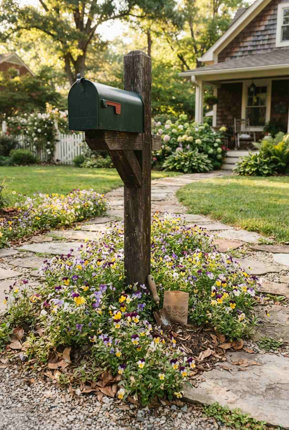 violas and johnny jump ups
