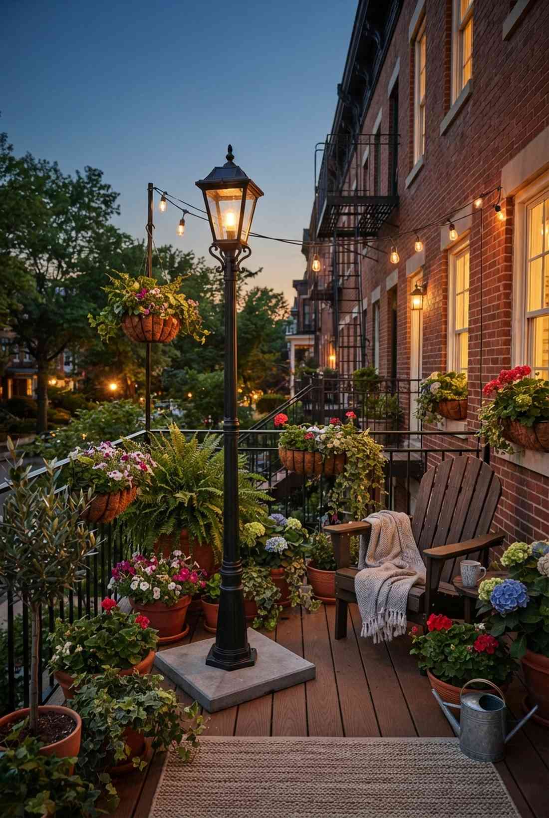 lantern post lighting