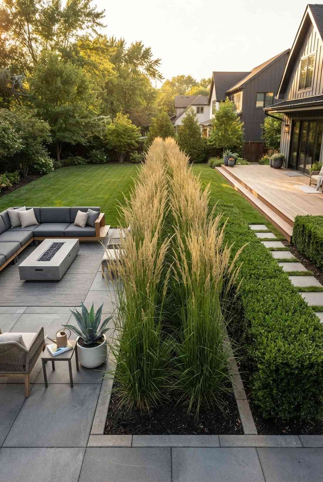linear hedge division