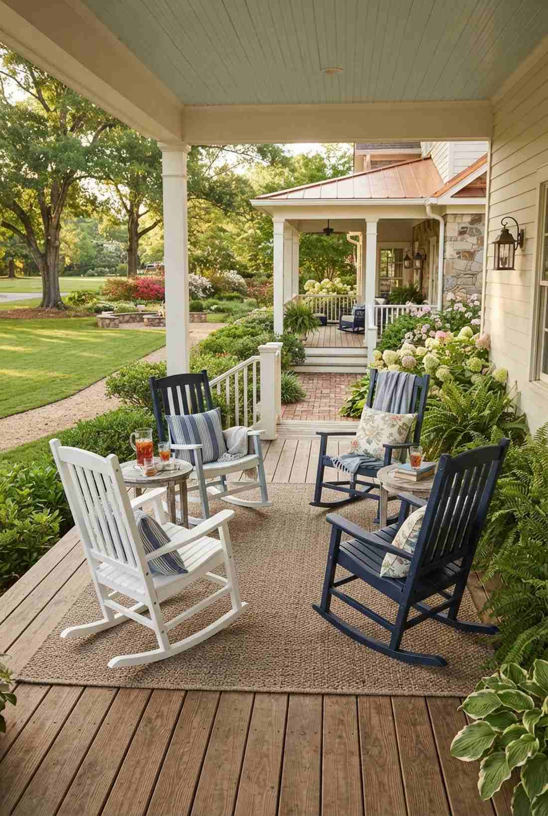 rocking chairs for relaxation zones