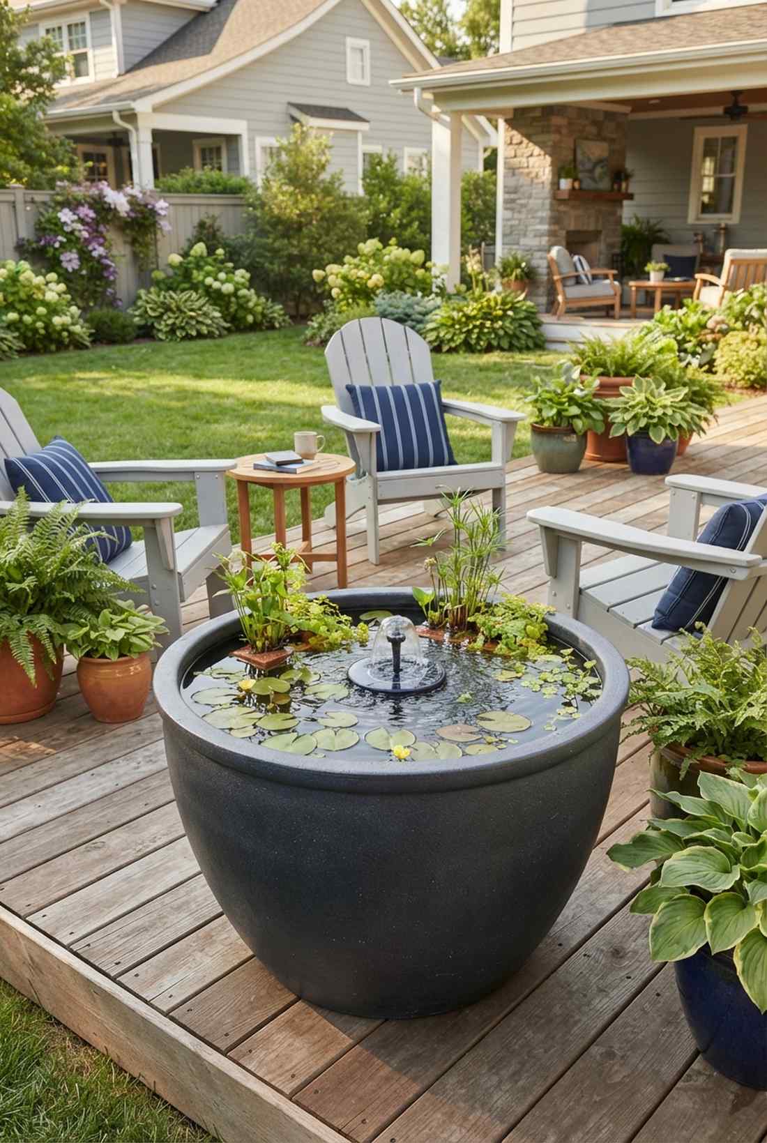 water garden containers
