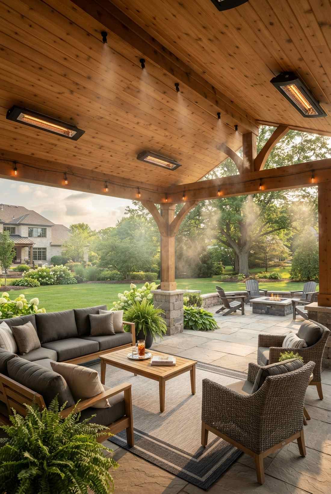 climate control for covered spaces