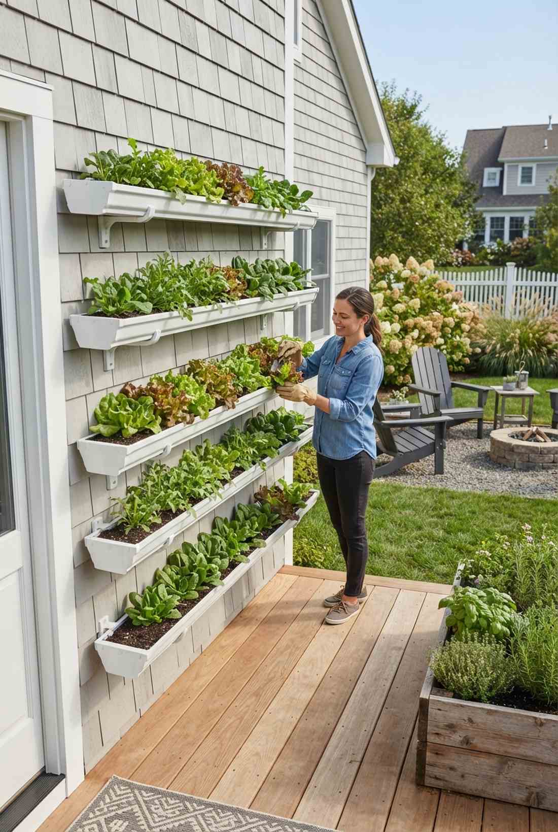 gutter lettuce systems