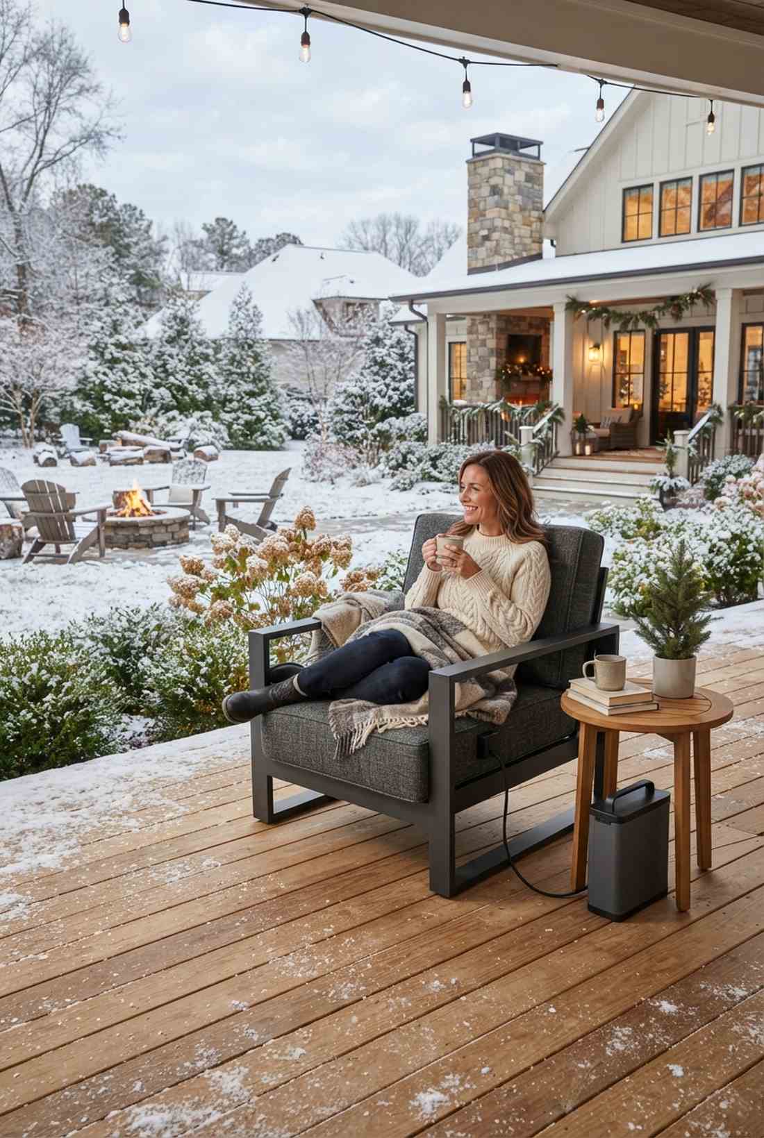 heated outdoor furniture