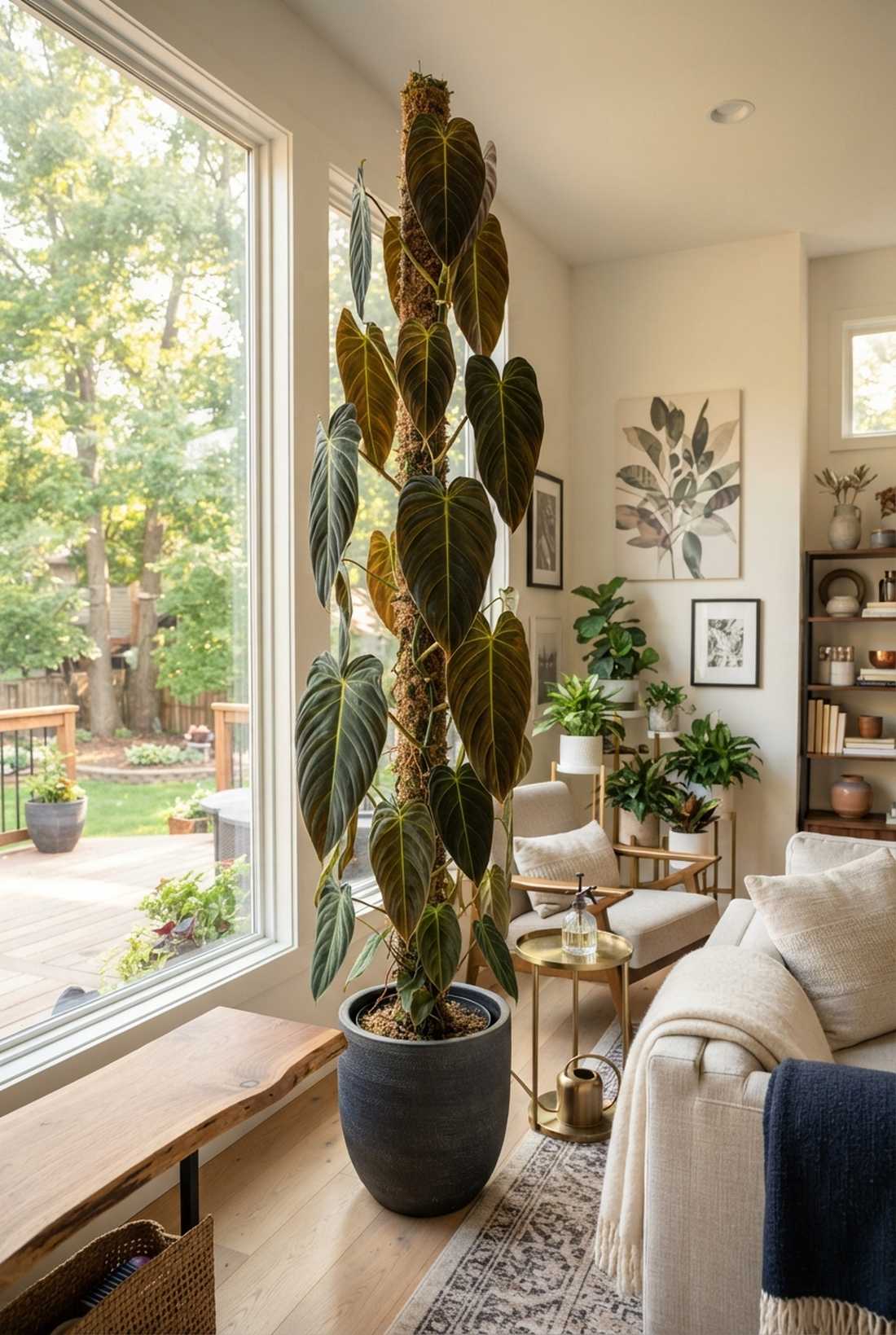 philodendron melanochrysum