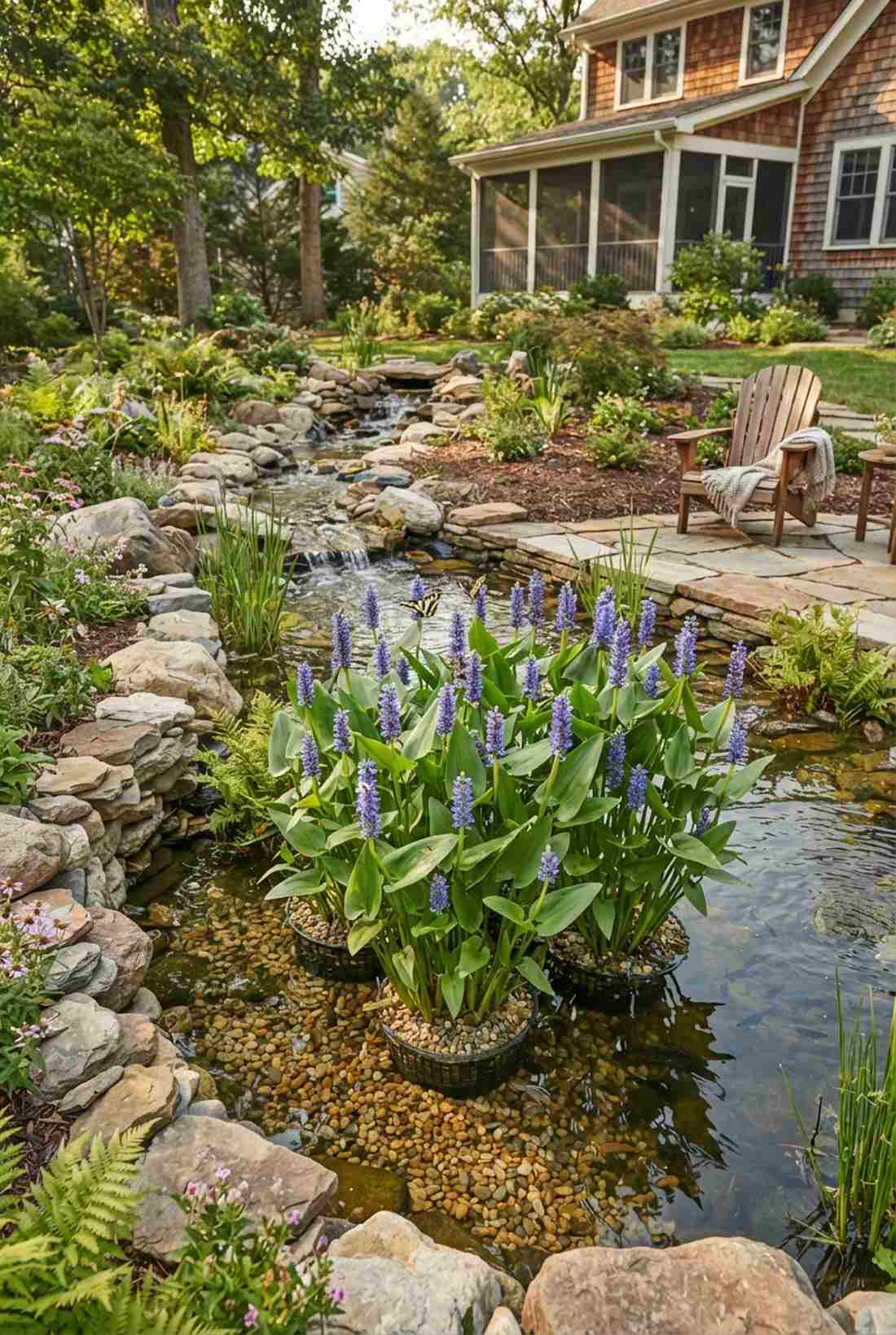 pickerel weed blue spikes
