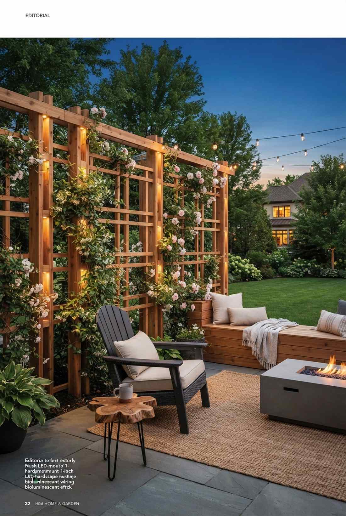 trellis integrated lighting