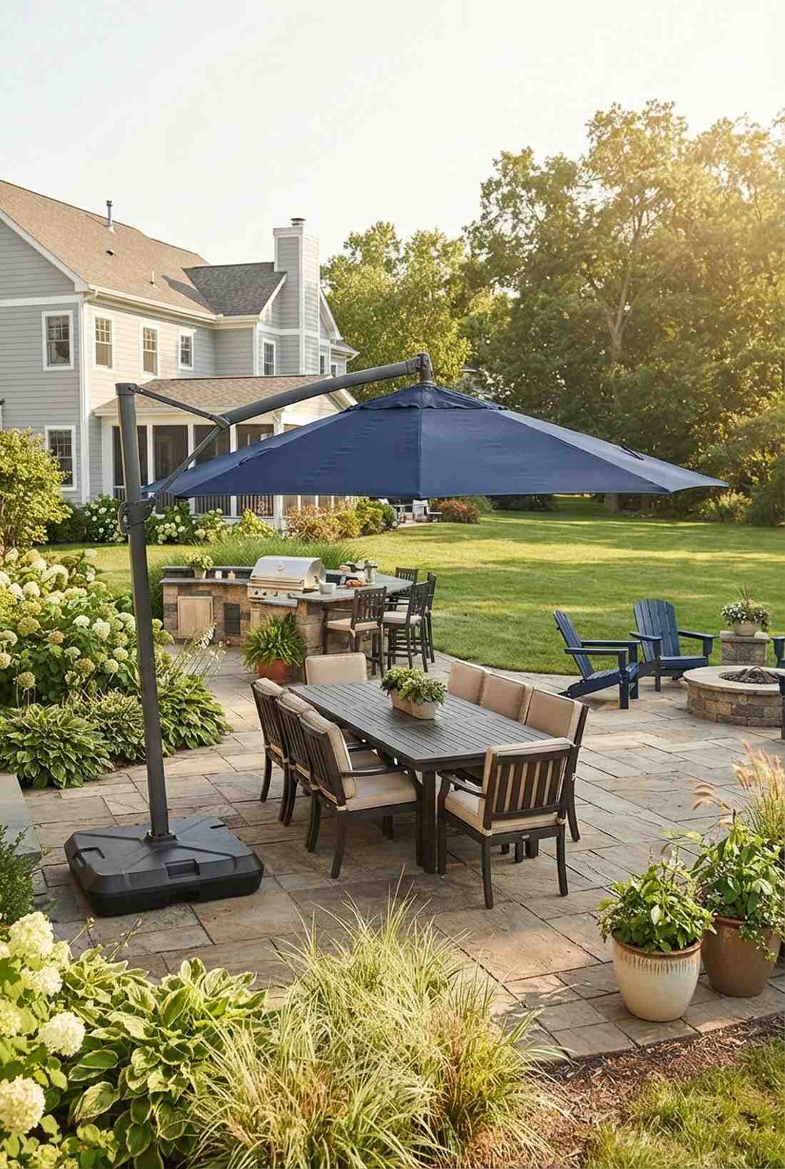 cantilever umbrella systems