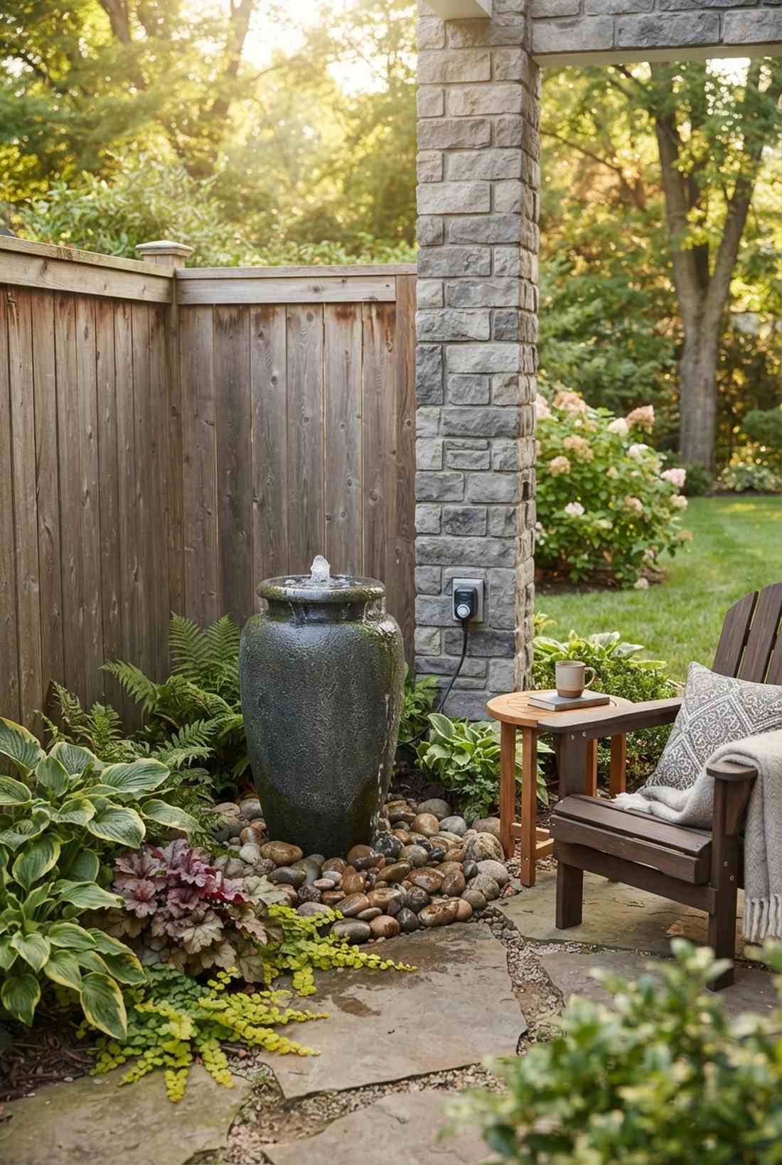 compact water fountains