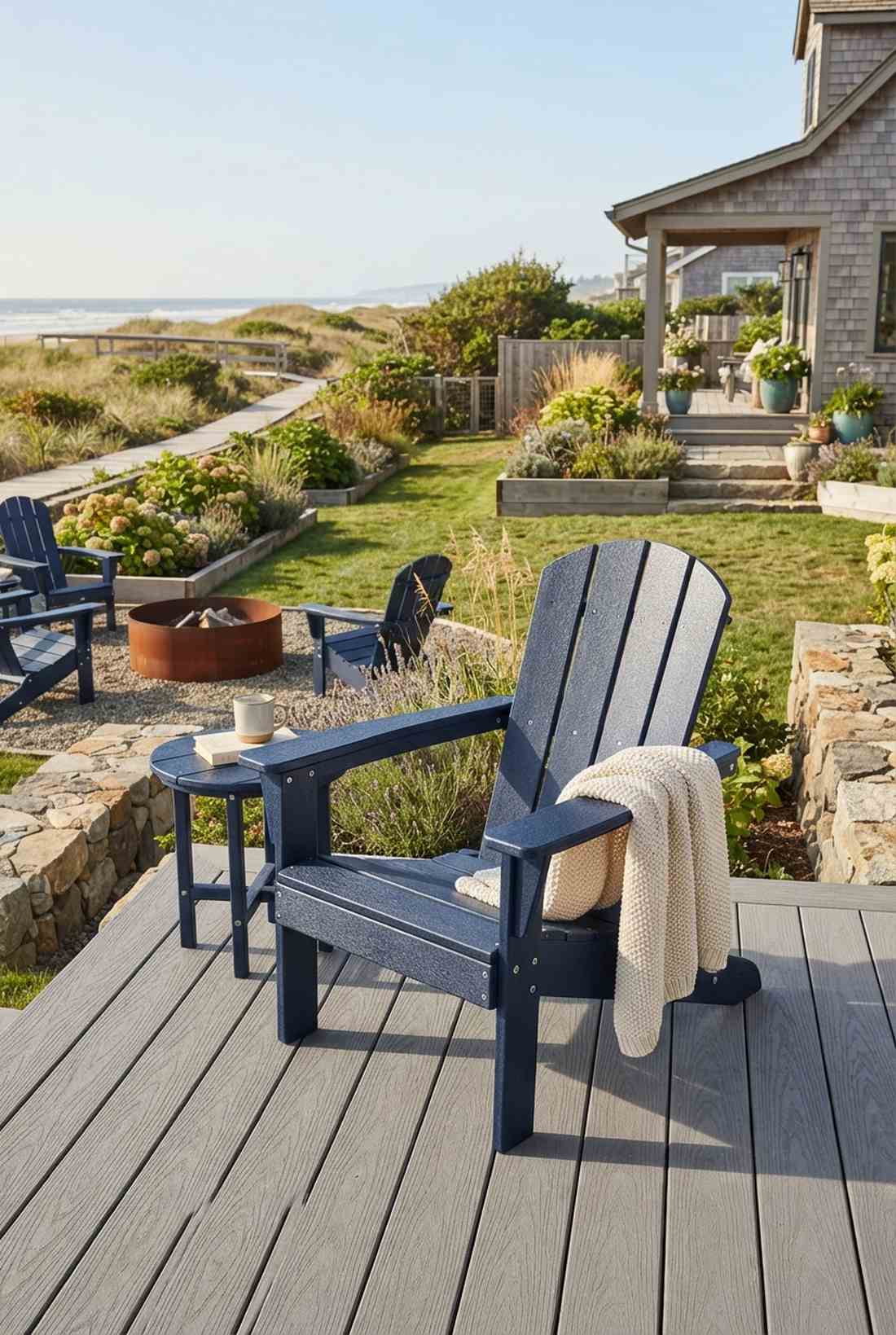 furniture from recycled ocean plastics