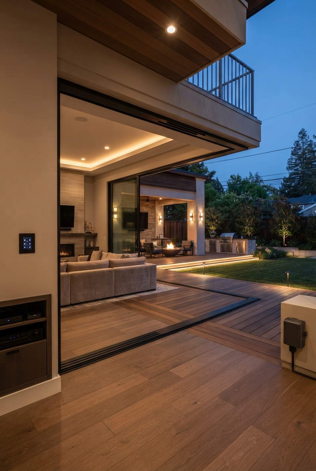 integrated home automation lighting