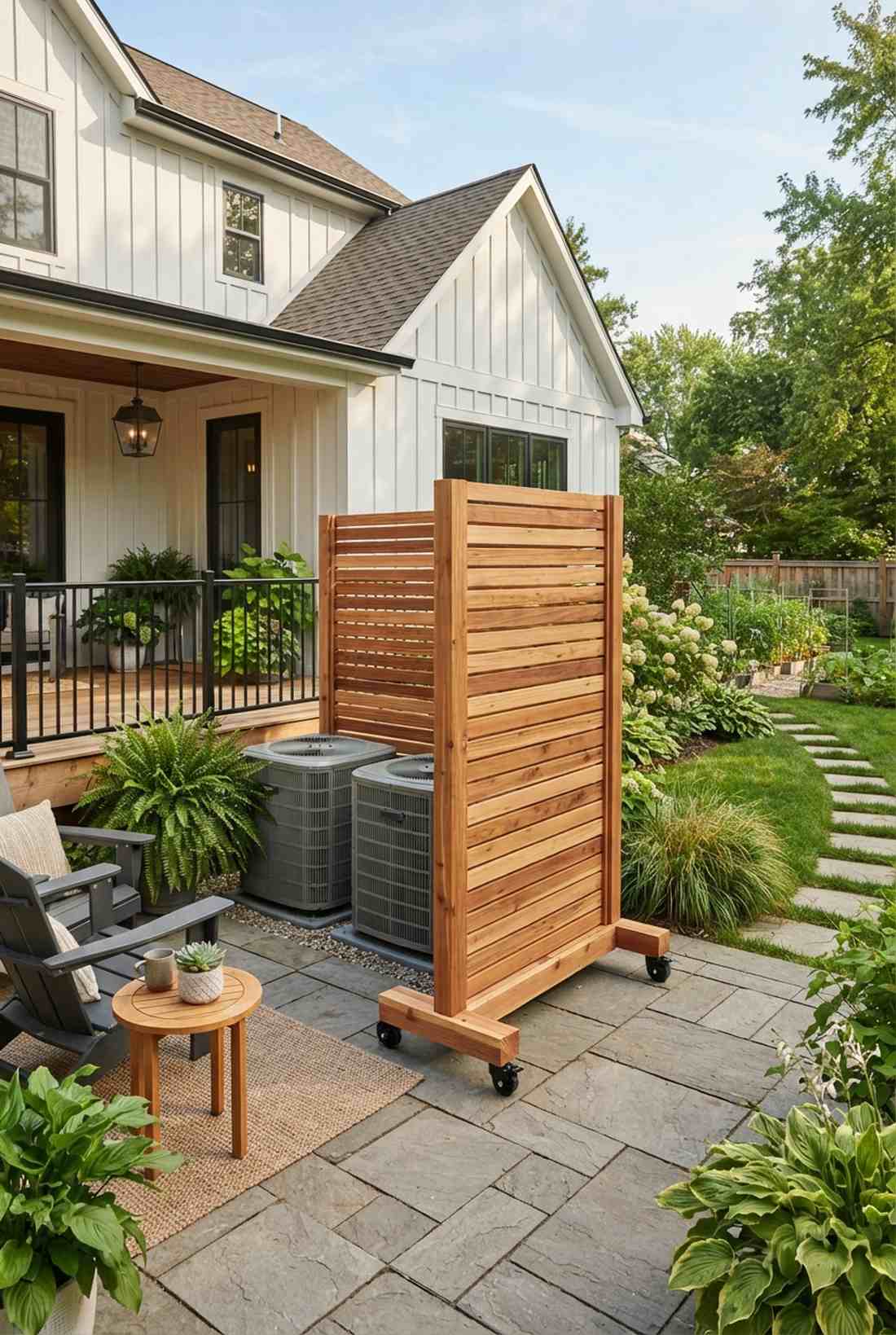freestanding privacy screen